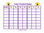 instrument practice chart